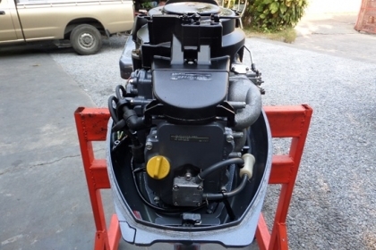 ขาย เครื่องเรือYAMAHA 9.9 แรง 4 จังหวะ สภาพสวยพร้อมใช้ เครื่องติดง่ายเดินดี ราคา 38,000