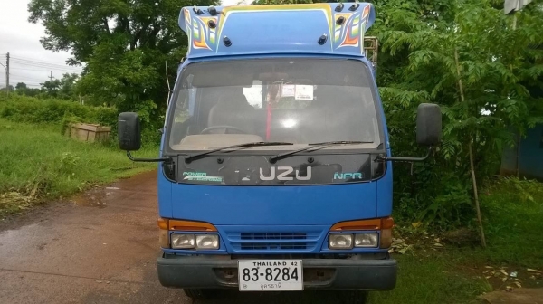 ขาย 6 ล้อ ISUZU NKR ปี 38 เครื่อง 4BE1 110 แรงม้า คัสซีสวยตลอดเส้น ทะเบียนพร้อมโอน ราคาต่อรองได้ครับ