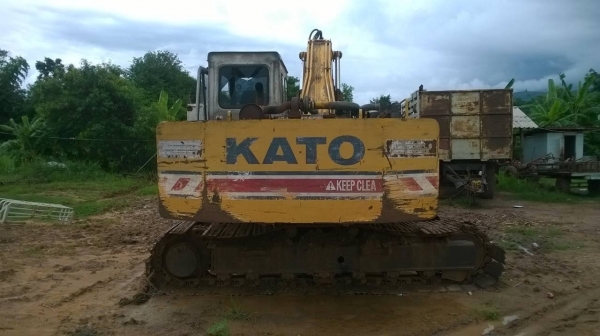 ขายแบคโฮ KATO คอนโทรลสั้น สภาพใช้งานได้ปกติ เครื่องดี ปั้มดี เอวหนา แต่ใบแทรคต้องเปลี่ยน เอกสารสัญญาซื้อขาย