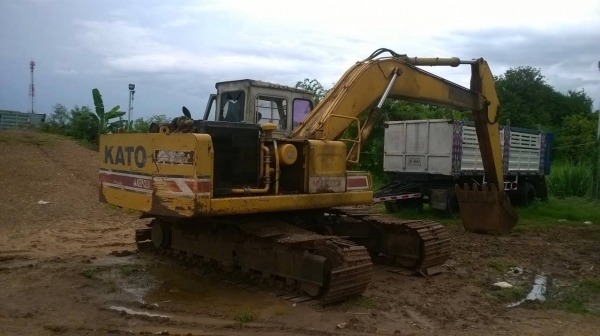ขายแบคโฮ KATO คอนโทรลสั้น สภาพใช้งานได้ปกติ เครื่องดี ปั้มดี เอวหนา แต่ใบแทรคต้องเปลี่ยน เอกสารสัญญาซื้อขาย
