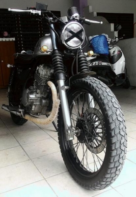 Suzuki grasstrackerแต่งคัสตอมไบค์จิ๊กโก๋