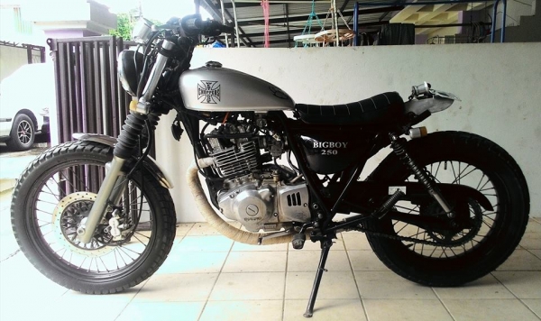 Suzuki grasstrackerแต่งคัสตอมไบค์จิ๊กโก๋