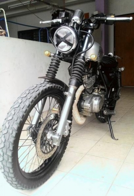 Suzuki grasstrackerแต่งคัสตอมไบค์จิ๊กโก๋