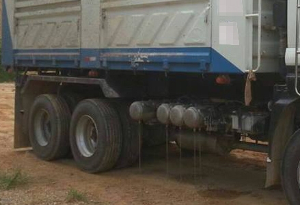 **2,850,000 บ.ต่อรอง/// 10ล้อพ่วง ISUZU DECA-360 แม่+ลูกดั้ม สามมิตร **ขาย ISUZU DECA FXZ-360 22ล้อ พ่วง แม่+ลูก ดั้มเหล็กสามมิตร แม่ปี54 ลูก ปี56 สภาพสวย พร้อมใช้งาน ISUZU DECA FXZ 360 EURO-3 ปี54 เครื่องเดิม เกียร์เดิม ไมล์ 257,xxx กม. เครื่องดี แน่น แห