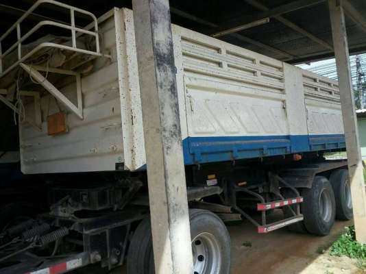 **2,850,000 บ.ต่อรอง/// 10ล้อพ่วง ISUZU DECA-360 แม่+ลูกดั้ม สามมิตร **ขาย ISUZU DECA FXZ-360 22ล้อ พ่วง แม่+ลูก ดั้มเหล็กสามมิตร แม่ปี54 ลูก ปี56 สภาพสวย พร้อมใช้งาน ISUZU DECA FXZ 360 EURO-3 ปี54 เครื่องเดิม เกียร์เดิม ไมล์ 257,xxx กม. เครื่องดี แน่น แห