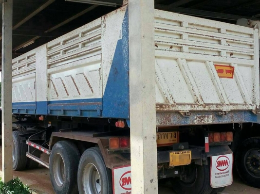 **2,850,000 บ.ต่อรอง/// 10ล้อพ่วง ISUZU DECA-360 แม่+ลูกดั้ม สามมิตร **ขาย ISUZU DECA FXZ-360 22ล้อ พ่วง แม่+ลูก ดั้มเหล็กสามมิตร แม่ปี54 ลูก ปี56 สภาพสวย พร้อมใช้งาน ISUZU DECA FXZ 360 EURO-3 ปี54 เครื่องเดิม เกียร์เดิม ไมล์ 257,xxx กม. เครื่องดี แน่น แห