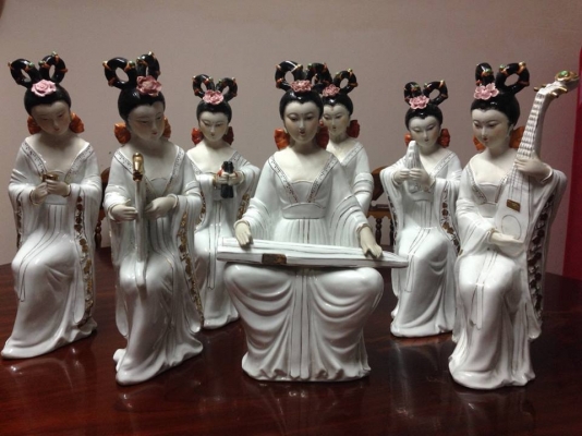 ขายรูปปั้นกังไส 7 เจ็ดนางฟ้า