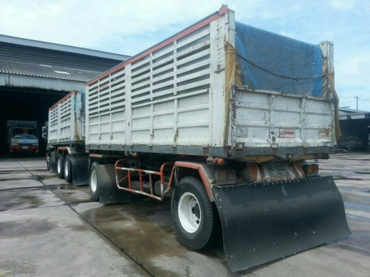 ขายด่วนไอ้หลงโบ 220แรงสองเพลาดั้มแม่ลูกสภาพพร้อมใช้โทร0843923995