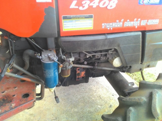 ขาย KUBOTA L3408 ตัวเปล่าๆ ราคา 135,000 ทะเบียนพร้อมโอน เครื่องดี เกียร์ดี ไฮดี ใช้งานได้ปกติ มีบังโคลนหลังผุตามภาพเลยครับ ร้าน DC Tractors Rayong อ.แกลง จ.ระยอง  ใกล้หรือไกลมีรถขนส่งบริการทั่วไทย สนใจ 0818618678  id line=0818618678 id line=carbonthai  ht