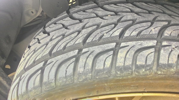 ขายยาง265/35r22สภาพ95\%ดอกหนานิ่มๆ1คู่