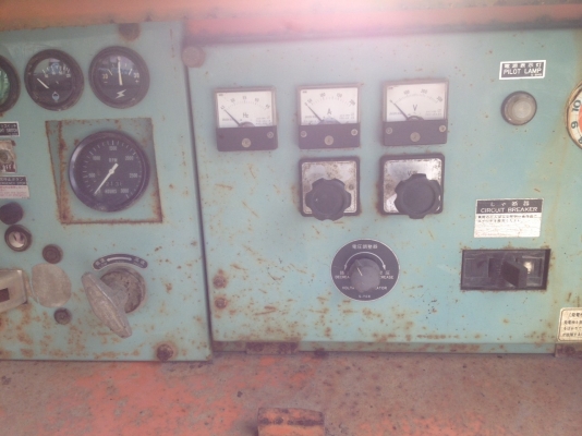 ขายเครื่องปั่นไฟเก่าจากญี่ปุ่น พร้อมใช้งาน