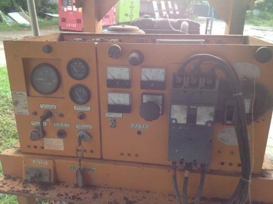 ขายเครื่องปั่นไฟเก่าจากญี่ปุ่น พร้อมใช้งาน