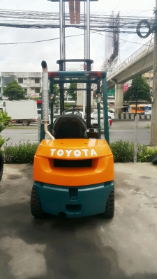 TOYOTA7FD30ขนาด3ตัน เสาสูง4เมตร เกียร์ออร์โต้ เครื่องยนต์ดีเซล2Z รับประกันเครื่องเกียร์3เดือน ราคาต่อรองได้0816161541