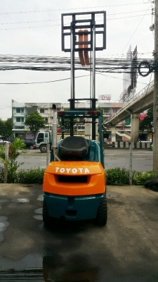 TOYOTA7FD30ขนาด3ตัน เสาสูง4เมตร เกียร์ออร์โต้ เครื่องยนต์ดีเซล2Z รับประกันเครื่องเกียร์3เดือน ราคาต่อรองได้0816161541