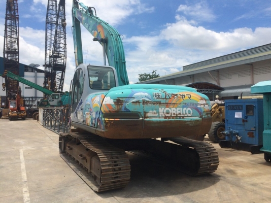 SK200LC-3 Long arm 15 เมตร ถึงไทยแล้วครับ ราคาไม่แพง รถสภาพดีครับ