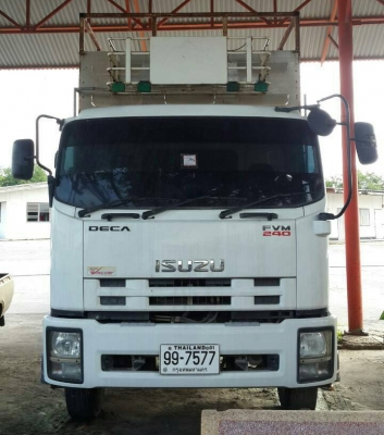 ขาย รถบรรทุก (มีข้างเสริม) 2011 (ปี 2554) ISUZU รุ่น FVM34TNH