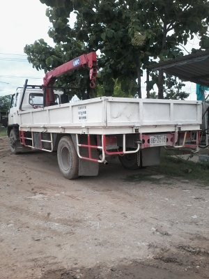 ขายรถ 6 ล้อ ISUZU ติดตั้งเครน 3 ตัน ภาษีเต็ม