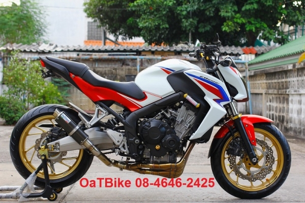ขาย CB 650 ปี 14 สีเดิมทั้งคัน แต่งครบๆ