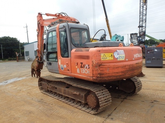Hitachi ZX130K เก่าญี่ปุ่น พร้อมหัวบีบปูน สนใจโทร 081-858-1834