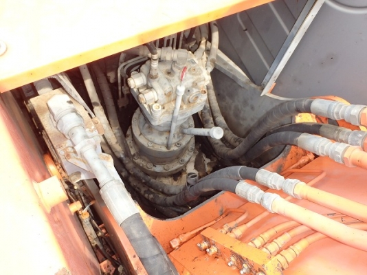 Hitachi ZX130K เก่าญี่ปุ่น พร้อมหัวบีบปูน สนใจโทร 081-858-1834