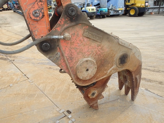 Hitachi ZX130K เก่าญี่ปุ่น พร้อมหัวบีบปูน สนใจโทร 081-858-1834