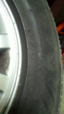 ขายล้อไทเกอร์พร้อมยาง