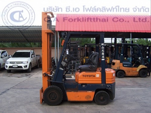 ขายรถ โฟล์คลิฟท์ TOYOTA รุ่น 5FD18