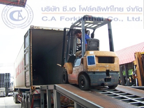 ขายรถ โฟล์คลิฟท์ TOYOTA รุ่น 7FD10