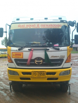 ขายด่วนครับ หัวลาก HINO 320  ปี 51 พร้อม หางพื้นเรียบ 3 เพลา ST รถสวยครับ พร้อมใช้งาน เลยครับ