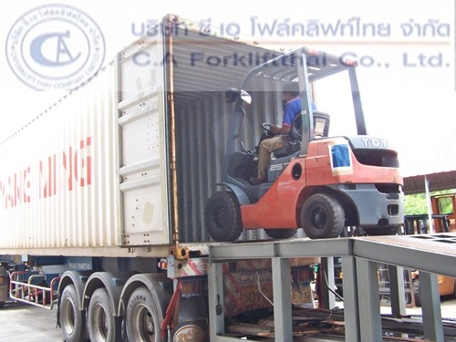 ขายรถ โฟล์คลิฟท์ TOYOTA รุ่น 8FD25