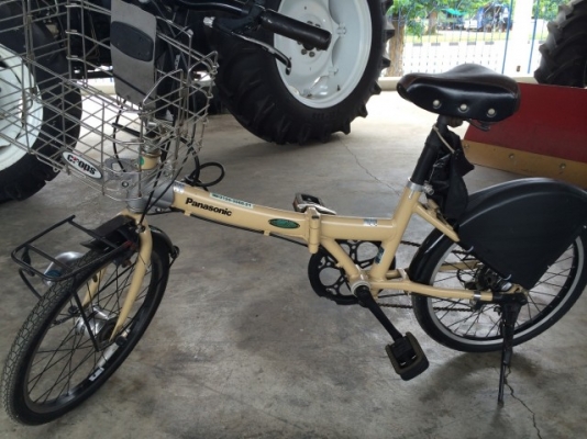 จักรยานPanasonicอัลลอยเก่าญี่ปุ่นมือ2 พับได้ สภาพเยื่ยม ลดกระหน่ำ
