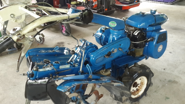 รถพรวนดิน สาดเดิน ปรับสภาพแล้วพร้อมใช้งาน รหัสสินค้า O - 9