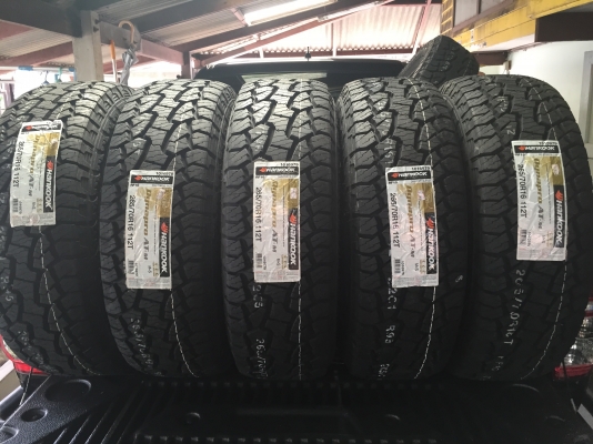 ยางใหม่ปี 15 Hankook  Dynapro  AT-M 265-70-16