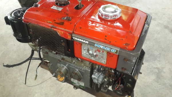 ยันมาร์ 8 แรง สตาร์ทกุญแจ