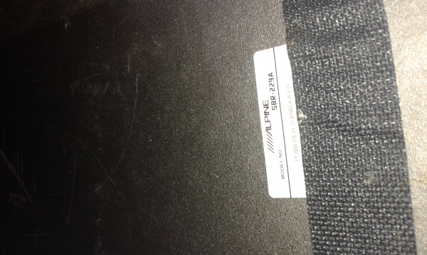 ขายsub box 8นิ้ว ALPINE