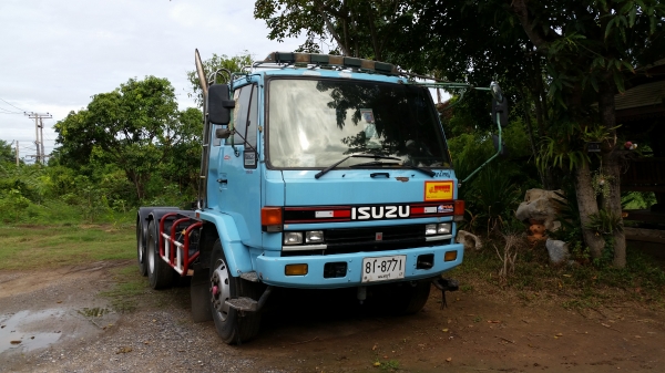 ขายหัวลาก ISUZU FVZ 6HE1-195 Turbo ช่วงล่าง ZF2 สภาพดีสวยเดิมทั้งคันพร้อมใช้งาน มีทะเบียนพร้อมชุดโอน