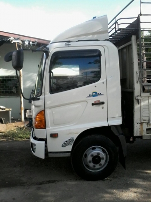ขายรถ6ล้อ HINO FC4J เมก้า 150แรง ปี50 กระบะยาว5.50 เมตร