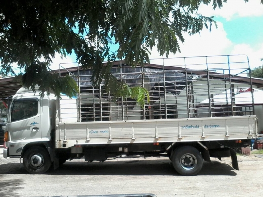 ขายรถ6ล้อ HINO FC4J เมก้า 150แรง ปี50 กระบะยาว5.50 เมตร