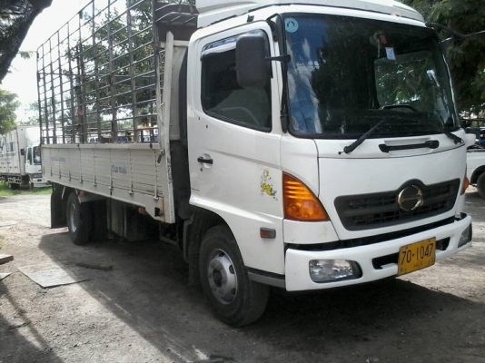 ขายรถ6ล้อ HINO FC4J เมก้า 150แรง ปี50 กระบะยาว5.50 เมตร