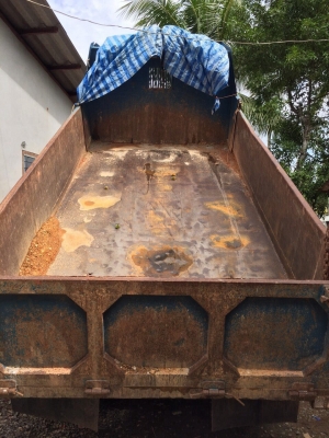 ขายรถ6ล้อดั้มพ์ ISUZU NPR59LU5M เครื่อง 125แรงม้า ปี36 เกียร์สั้นแท้ สนใจโทร 081-970-1072