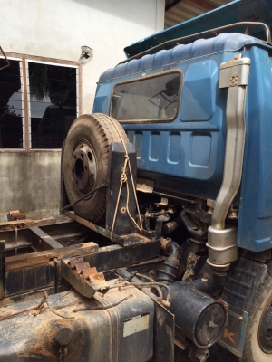 ขายรถ6ล้อดั้มพ์ ISUZU NPR59LU5M เครื่อง 125แรงม้า ปี36 เกียร์สั้นแท้ สนใจโทร 081-970-1072