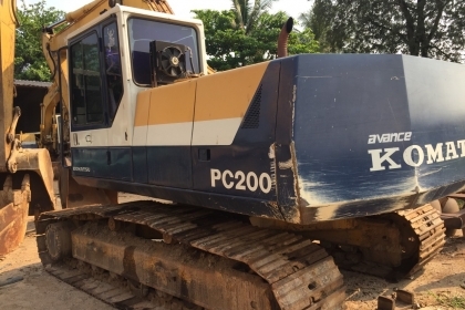 KOMATSU PC 200-5 คอนโทรนยาว ไฟฟ้าครบ เอกสาริอินวอยซ์