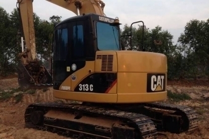 แบคโฮ CAT 313C เก่านอกใช้งาน5000ช.ม เอกสารอินวอยซ์