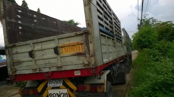 ขายรถพ่วง แม่ลูกดั้ม HINO FM3M ปี 39 เกียร์ฟูลเลอร์ เครื่องเดิม M10C 240 แรงม้า คัสซีสวยตลอดเส้น แอร์เย็น ทะเบียนพร้อมโอนครับ