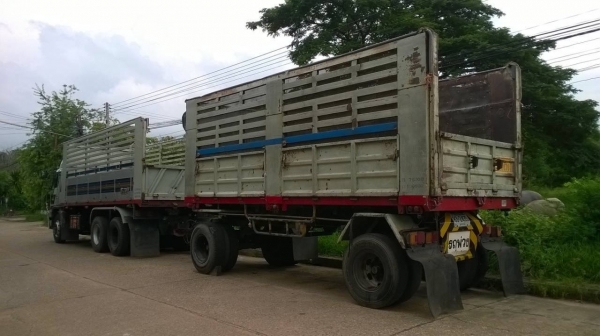 ขายรถพ่วง แม่ลูกดั้ม HINO FM3M ปี 39 เกียร์ฟูลเลอร์ เครื่องเดิม M10C 240 แรงม้า คัสซีสวยตลอดเส้น แอร์เย็น ทะเบียนพร้อมโอนครับ