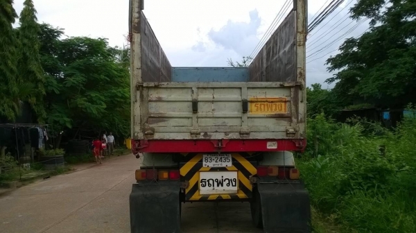 ขายรถพ่วง แม่ลูกดั้ม HINO FM3M ปี 39 เกียร์ฟูลเลอร์ เครื่องเดิม M10C 240 แรงม้า คัสซีสวยตลอดเส้น แอร์เย็น ทะเบียนพร้อมโอนครับ