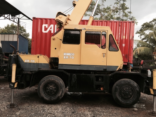 รถ4ล้อเครน7ตัน KOBELCO KB-70 ยืด24เมตร เอกสารเล่มทะเบียน