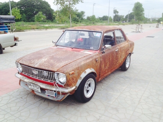 ขาย KE10 rat rod เพิ่งไปเข้าฉากถ่ายหนังประเทศญี่ปุ่นมา ยังมีงานติดต่อมาเรื่อยๆ ขาย 109,000 บาท ทะเบียนสวย ติดต่อ คุณเอ๋ โทร.092-6356419