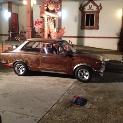 ขาย KE10 rat rod เพิ่งไปเข้าฉากถ่ายหนังประเทศญี่ปุ่นมา ยังมีงานติดต่อมาเรื่อยๆ ขาย 109,000 บาท ทะเบียนสวย ติดต่อ คุณเอ๋ โทร.092-6356419