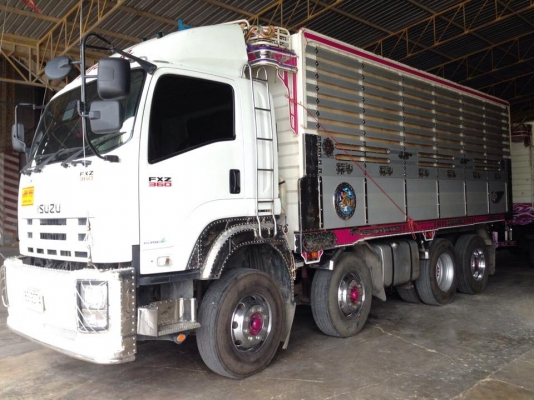 ขายรถสิบล้อ Isuzu DECA 360 คอกเกษตรดั้มเนียมชุดใหญ่ อู่ศรีสวัสดิ์ แม่ลูก ปี55 รถสวยพร้อมใช้งาน ราคาต่อรองได้
